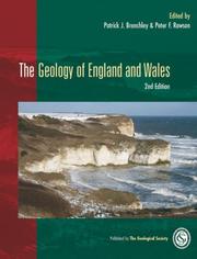 Cover of: THE GEOLOGY OF ENGLAND AND WALES by 
