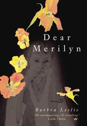 Cover of: Dear Merilyn | Barbra Leslie