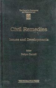 Civil Remedies by Robyn Carrol