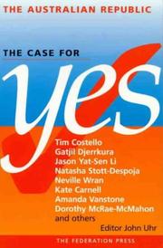 Cover of: The Australian republic: the case for yes