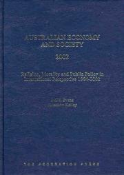 Cover of: Australian Economy and Society 2002: Religion, Morality and Public Policy in International Perspective 1984 - 2002