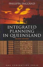 Cover of: Integrated planning in Queensland