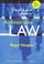 Cover of: Douglas & Jones' Administrative Law