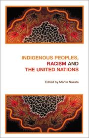Cover of: Indigenous peoples, racism and the United Nations | 