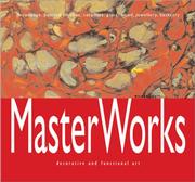 Cover of: Masterworks: decorative and functional art