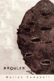 Cover of: Prowler: a novel