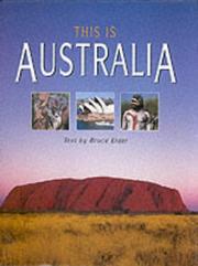 Cover of: This Is Australia (This Is...) by Bruce Elder