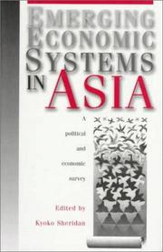 Cover of: Emerging Economic Systems in Asia: A Political and Economic Survey