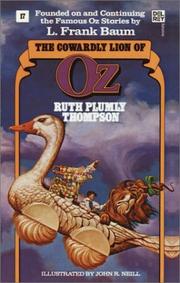 Cover of: The Cowardly Lion of Oz by Ruth Plumly Thompson