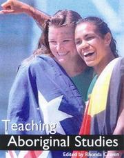 Cover of: Teaching Aboriginal studies