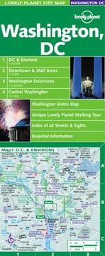 Cover of: Lonely Planet Washington, D.C: City Map (City Maps Series)