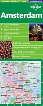 Cover of: Lonely Planet Amsterdam: City Map (City Maps Series)