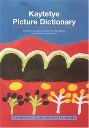 Cover of: Kaytetye Picture Dictionary