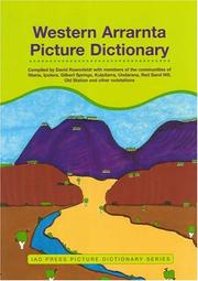 Cover of: Western Arrarnta Picture Dictionary (Iad Press Picture Dictionary)