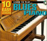 Cover of: Learn to Play Blues Piano: 10 Easy Lessons with CD (Audio)