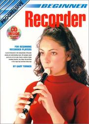 Cover of: Beginner Recorder with CD (Audio) (Progressive Young Beginners)