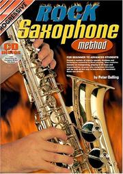 Cover of: Rock Saxophone Method by Peter Gelling