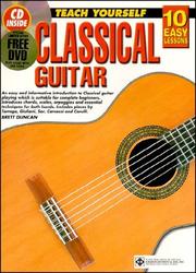 Cover of: 10 Easy Lessons Classical Guitar by Brett Duncan