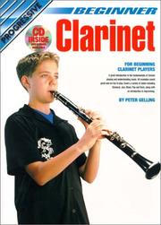 Beginner Clarinet by Peter Gelling