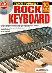 Cover of: 10 Easy Lessons Rock Keyboard by Peter Gelling