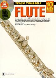 Cover of: 10 Easy Lessons Flute (10 Easy Lessons)