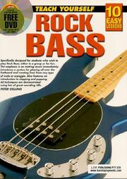 Cover of: 10 Easy Lessons Rock Bass | Peter Gelling