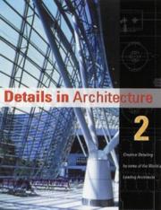Cover of: Details in Architecture Vol II | Images Australia Pty Ltd