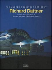 Cover of: Richard Dattner: selected and current works of Richard Dattner & Partners Architects.