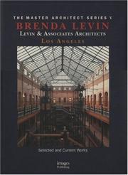 Cover of: Levin and Associates Architects by Brenda Levin