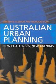 Cover of: Australian urban planning: new challenges, new agendas