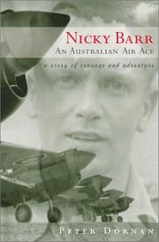 Cover of: Nicky Barr, An Australian Air Ace by Peter Dornan