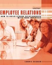 Cover of: Employee Relations | Laurie Dicker