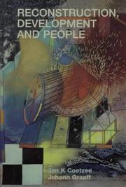 Cover of: Reconstruction, development, and people