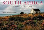 Cover of: South Africa: a visual souvenir