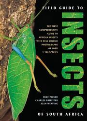 Cover of: field guide to insects of South Africa | Mike Picker