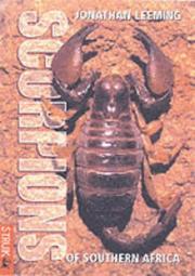 Cover of: Scorpions of Southern Africa by Jonathan Leeming