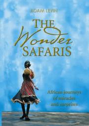 Cover of: wonder safaris | Adam Levin