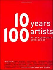 Cover of: Ten Years, 100 Artists by Sophie Perryer