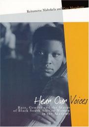 Cover of: Hear Our Voices (Imagined South Africa)