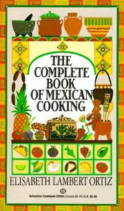 Cover of: Complete Book of Mexican Cooking