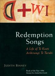 Cover of: Redemption songs by Judith Binney