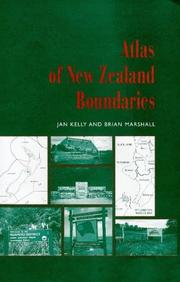 Cover of: Atlas of New Zealand Boundaries