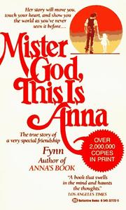 Cover of: Mister God, This Is Anna by Fynn