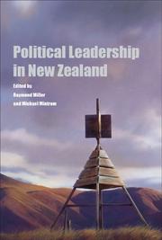 Cover of: Political Leadership in New Zealand