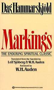 Cover of: Markings