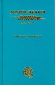 Cover of: Austin-Healey 3000 Mk1&2 Owner Hndbk by Brooklands Books Ltd