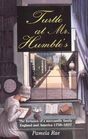 Cover of: Turtle at Mr Humble's by Pamela Rae, Pamela Rae