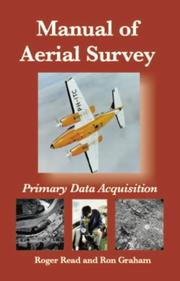 Cover of: Manual of Aerial Survey