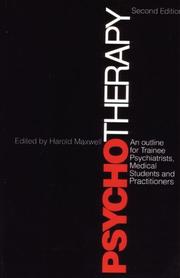 Cover of: An Outline of Psychotherapy for Trainee Psychiatrists, Medical Students and Practitioners