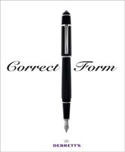 Cover of: Correct Form by The Editors at Debretts, The Editors at Debretts